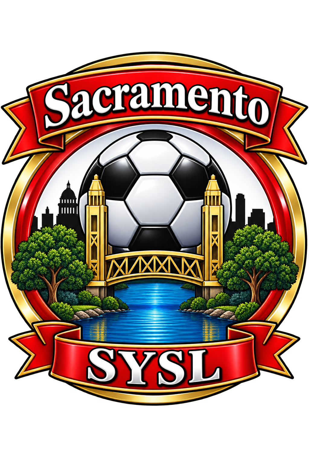Logo for Sacramento Youth Soccer League