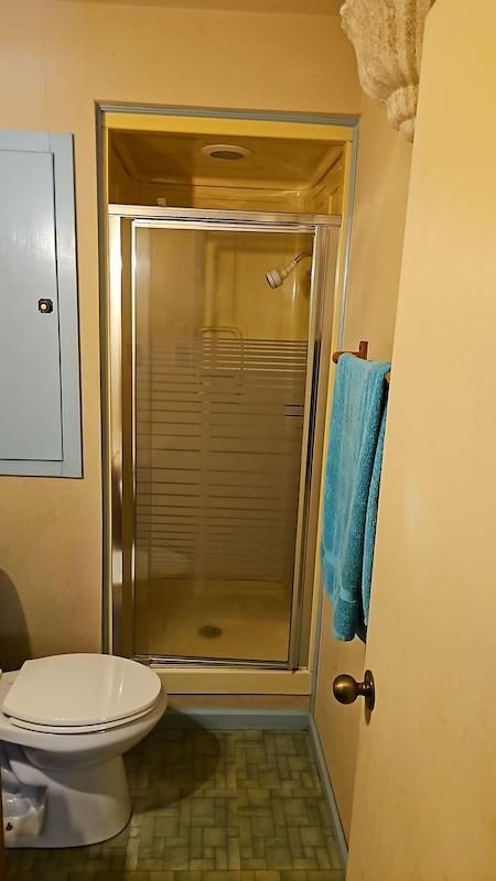 bathroom water damage