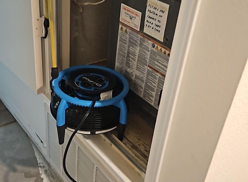 drying out moisture