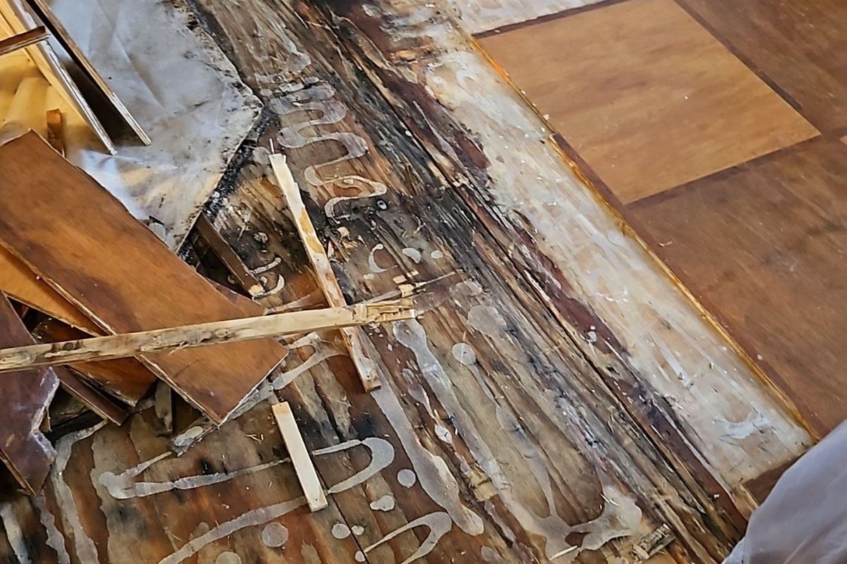 Water Damage Floor Repair in Austin, TX