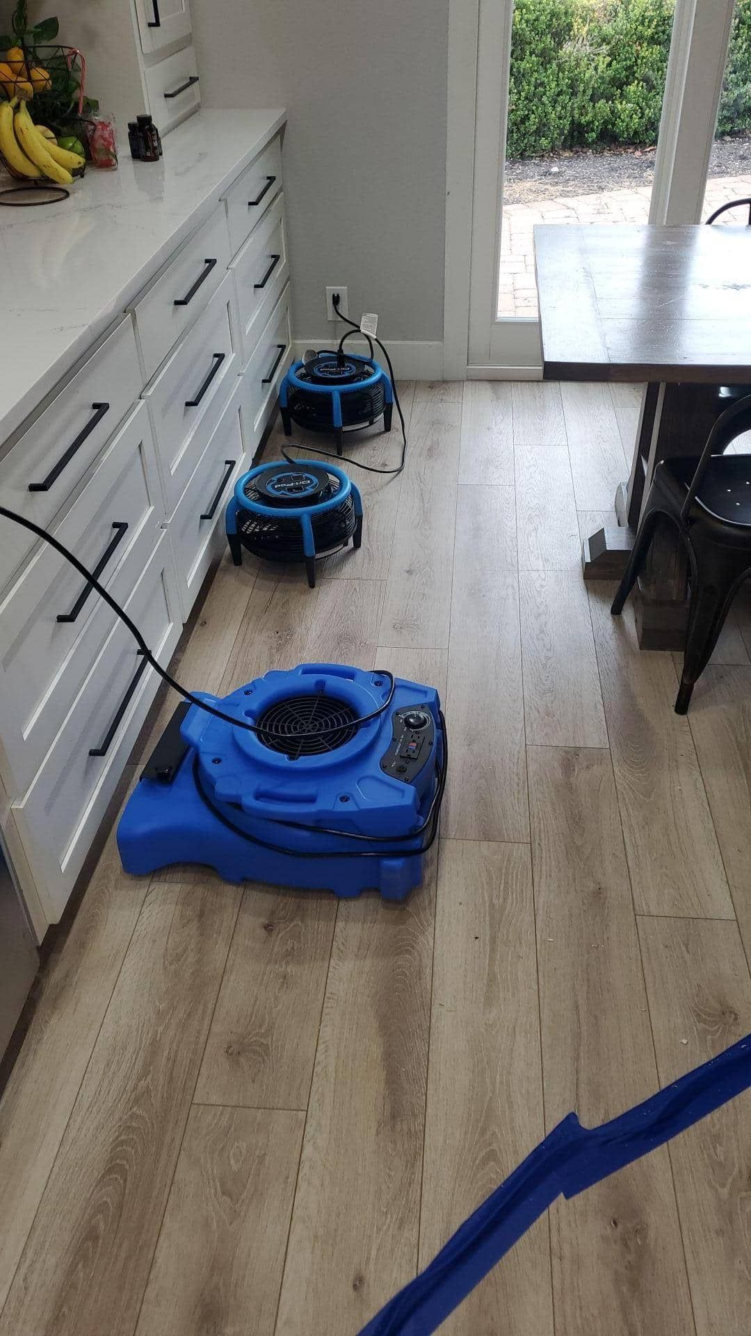 kitchen water damage austin