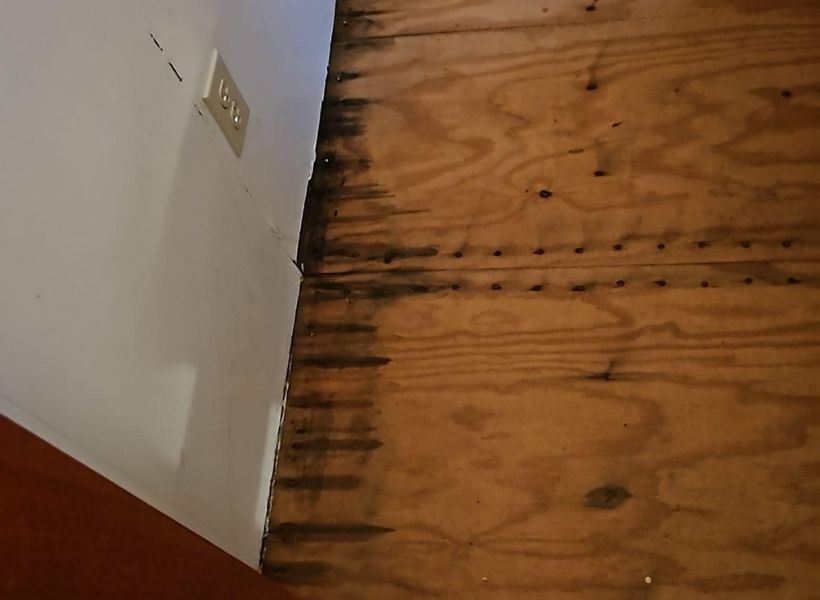 subfloor damage