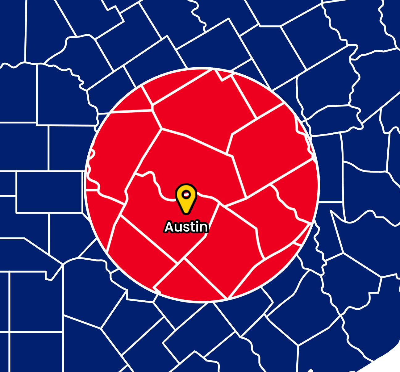 Austin Map