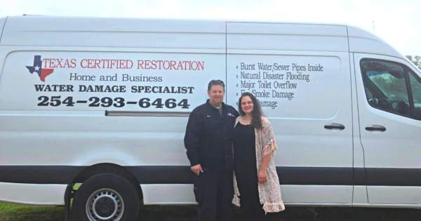 Texas Certified Restoration Van