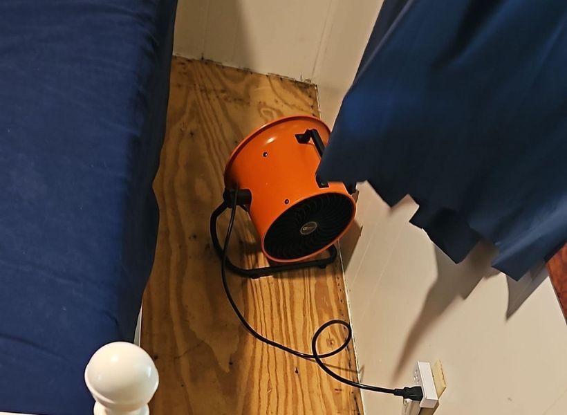 water damage dryout