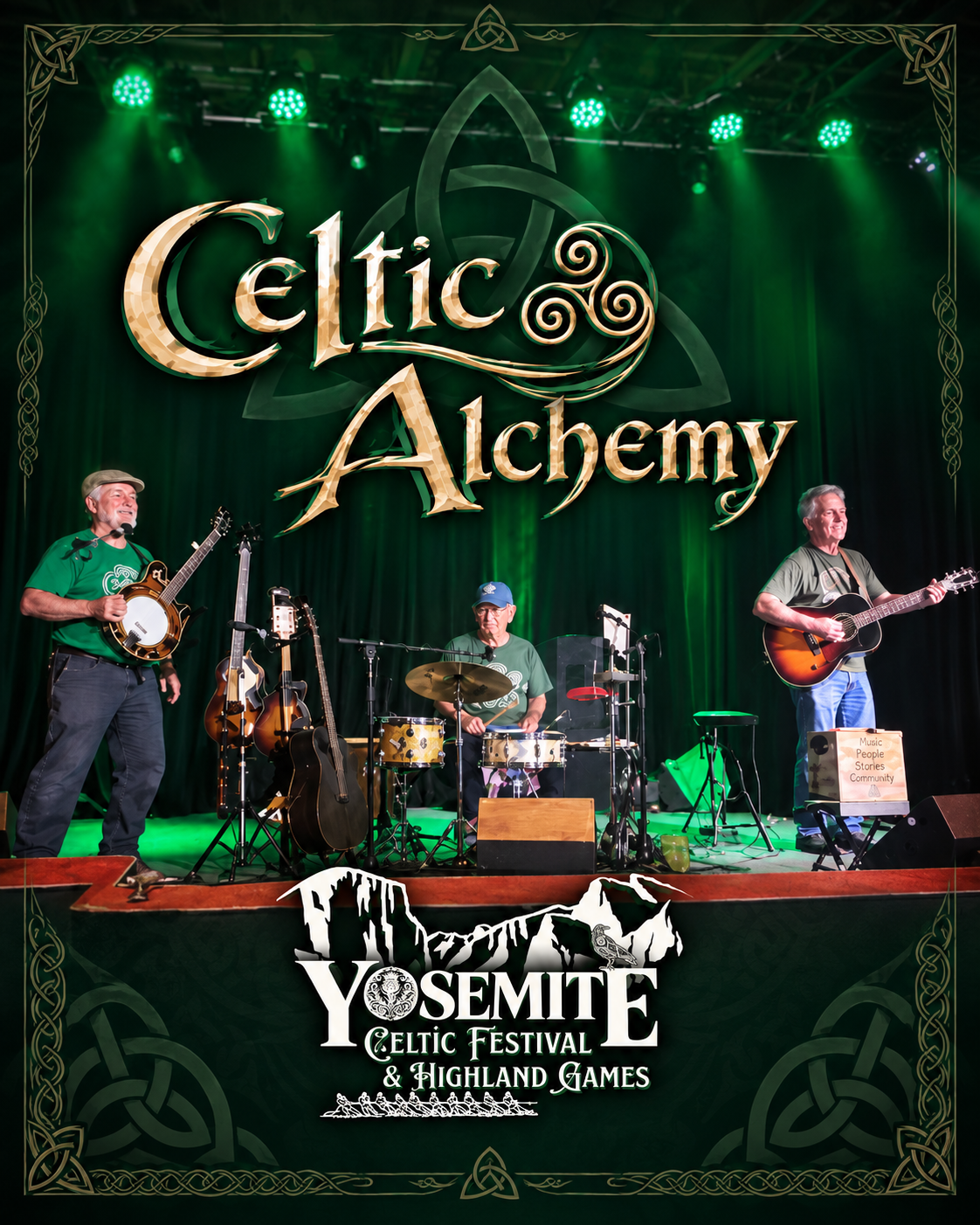 Celtic Alchemy, featured musical performers at the Yosemite Celtic Festival.