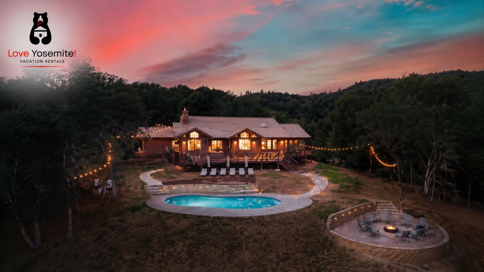 Love Yosemite Vacation Rentals, a lodging partner for Yosemite Celtic Festival visitors in the Yosemite area