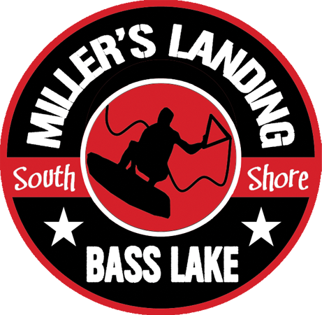 Miller's Landing Resort at Bass Lake near Yosemite, California