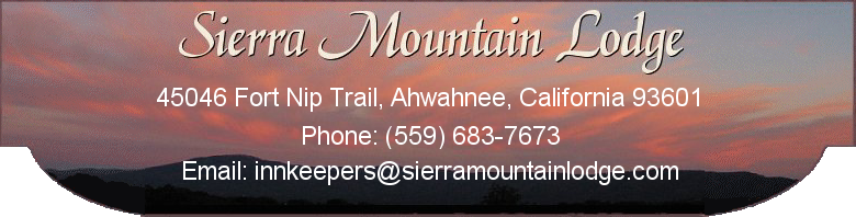 Sierra Mountain Lodge in Ahwahnee, California