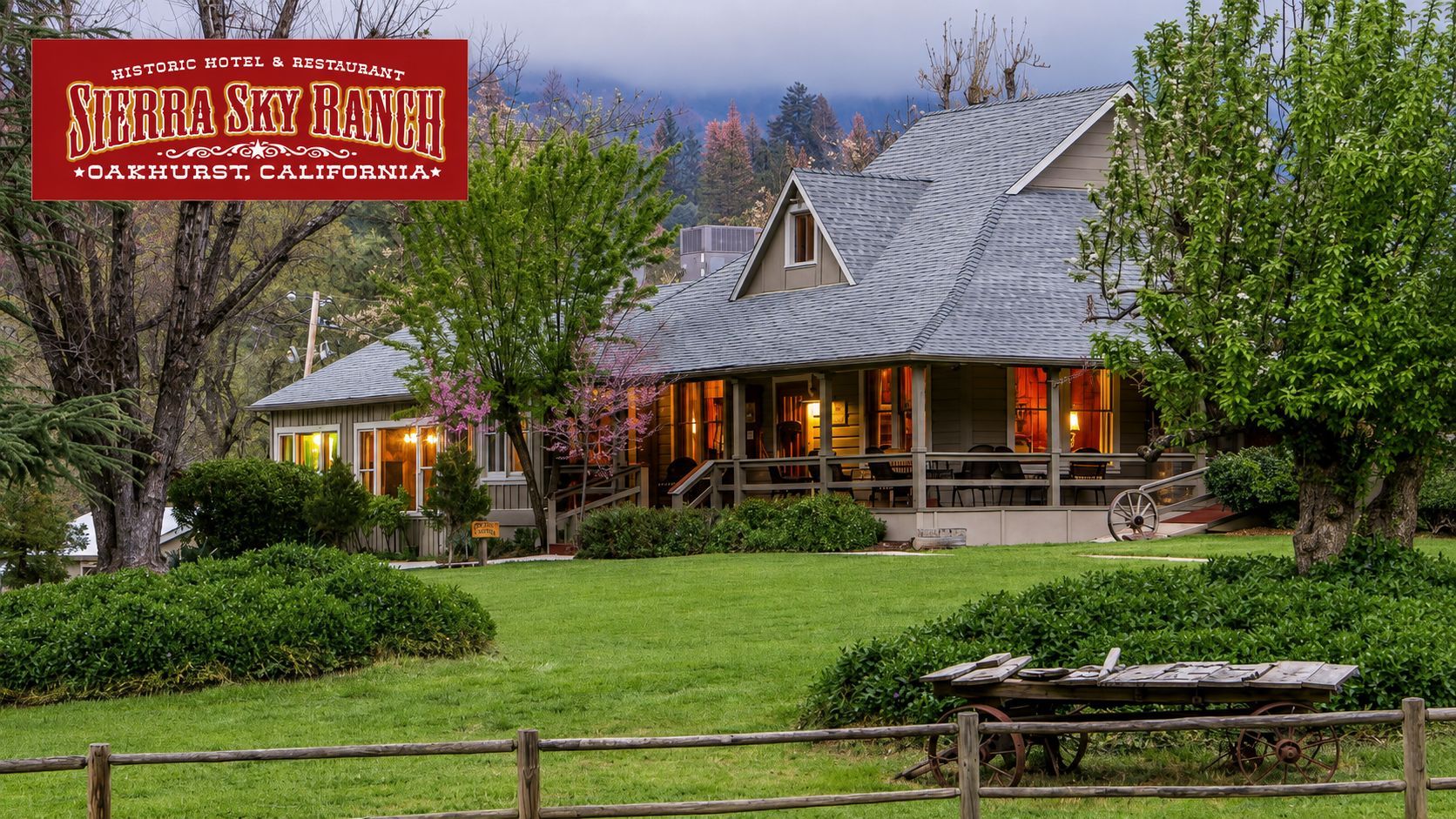 Sierra Sky Ranch in Oakhurst, a lodging partner for Yosemite Celtic Festival visitors