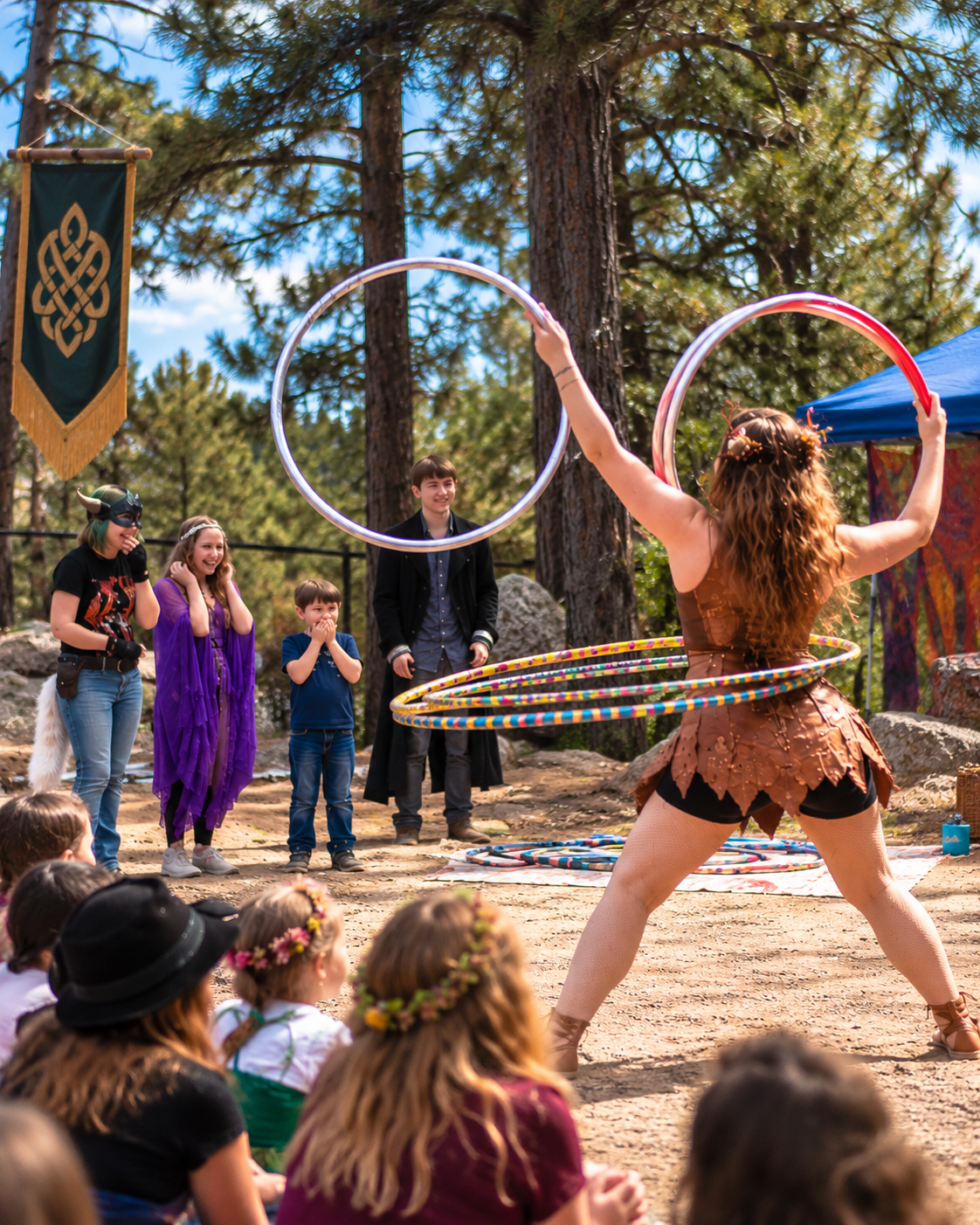 Splendid Absurdity, live entertainers appearing at Yosemite Celtic Festival