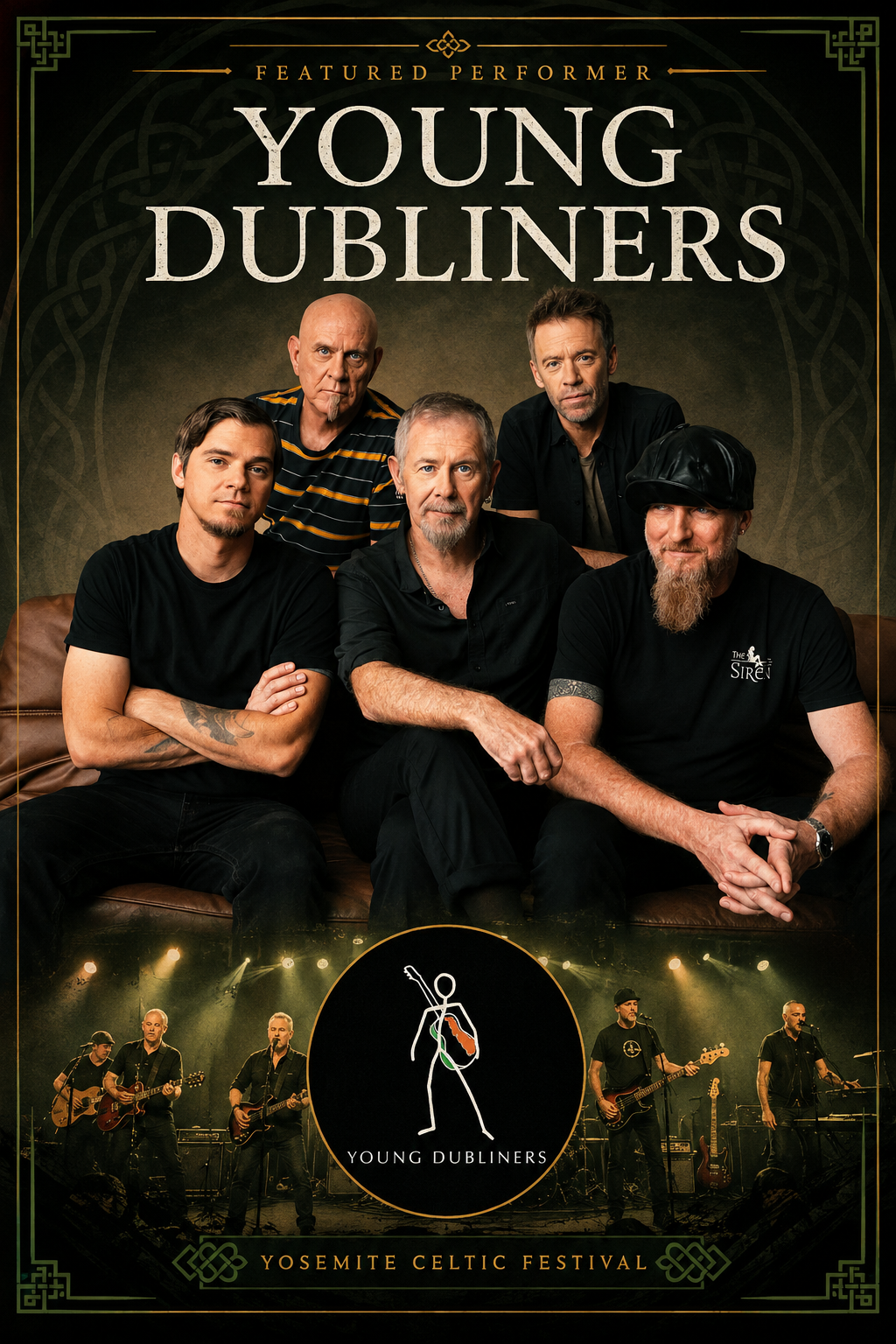 Young Dubliners, featured Celtic rock performers at Yosemite Celtic Festival