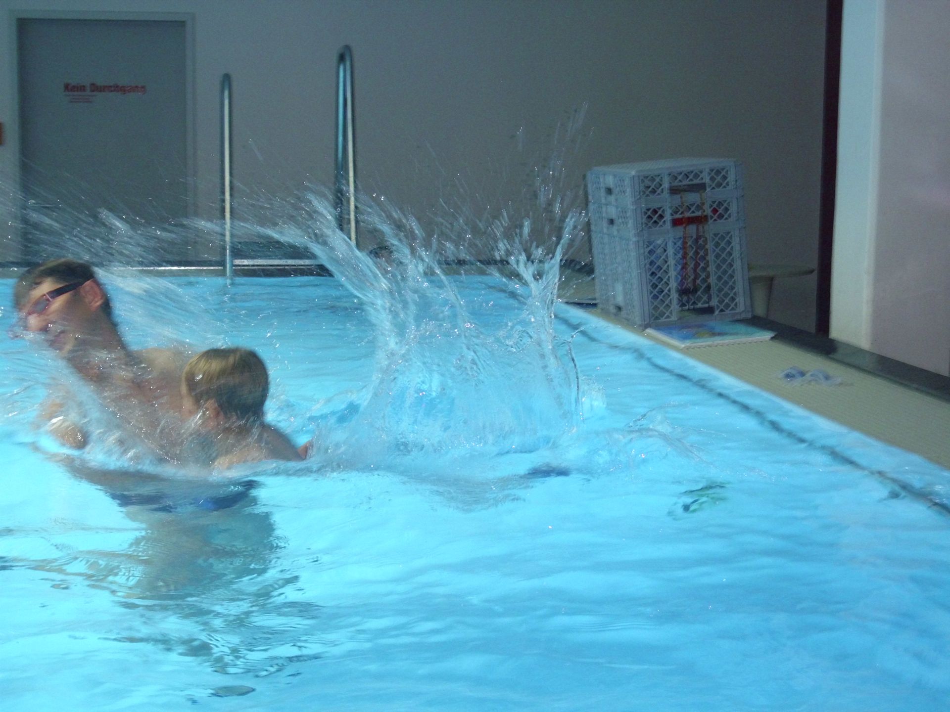 Schwimmkurs in Leipzig, Schwimmlehrer Andreas Lechner