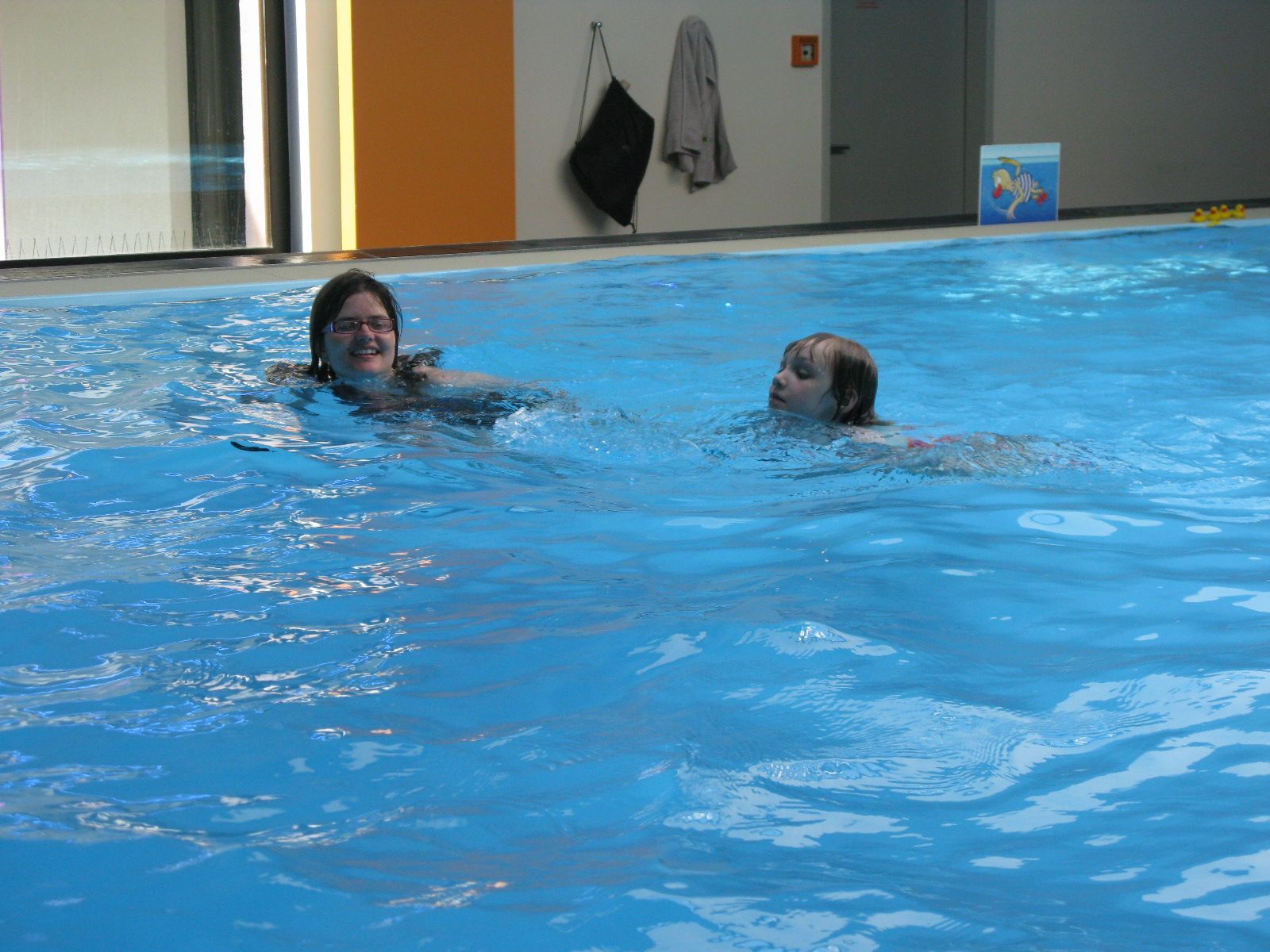 Schwimmkurs in Leipzig, Schwimmlehrerin Annett Lechner