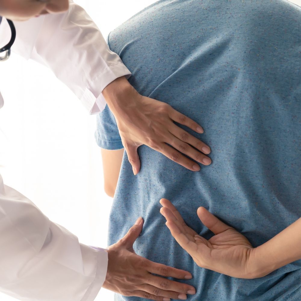 Acute back pain evaluation at Superior Health Medical