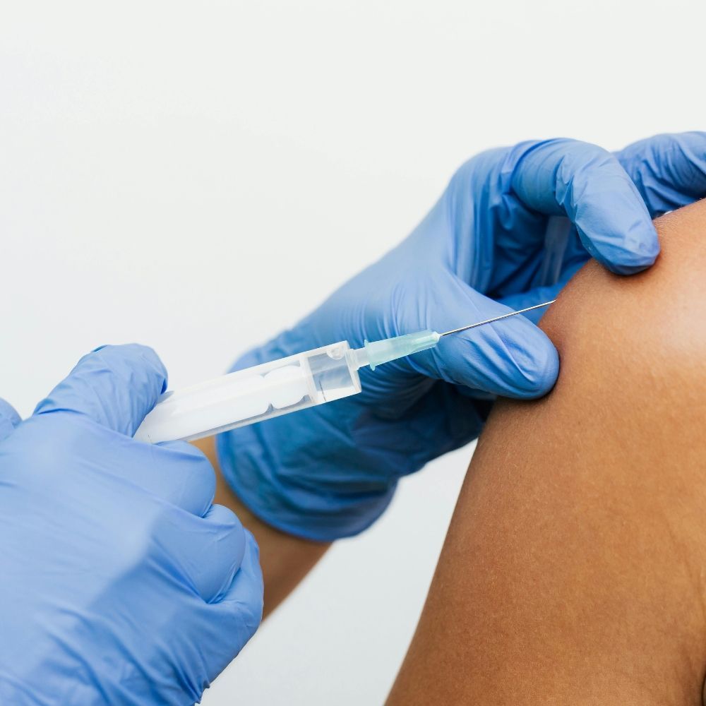Joint injection treatment at Superior Health Medical and Wellness