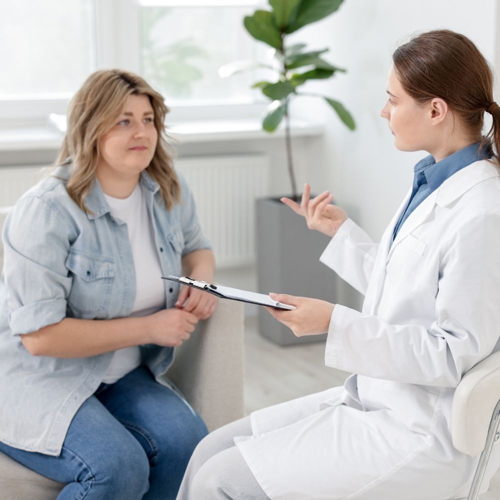 Dr. Akers providing preventive care