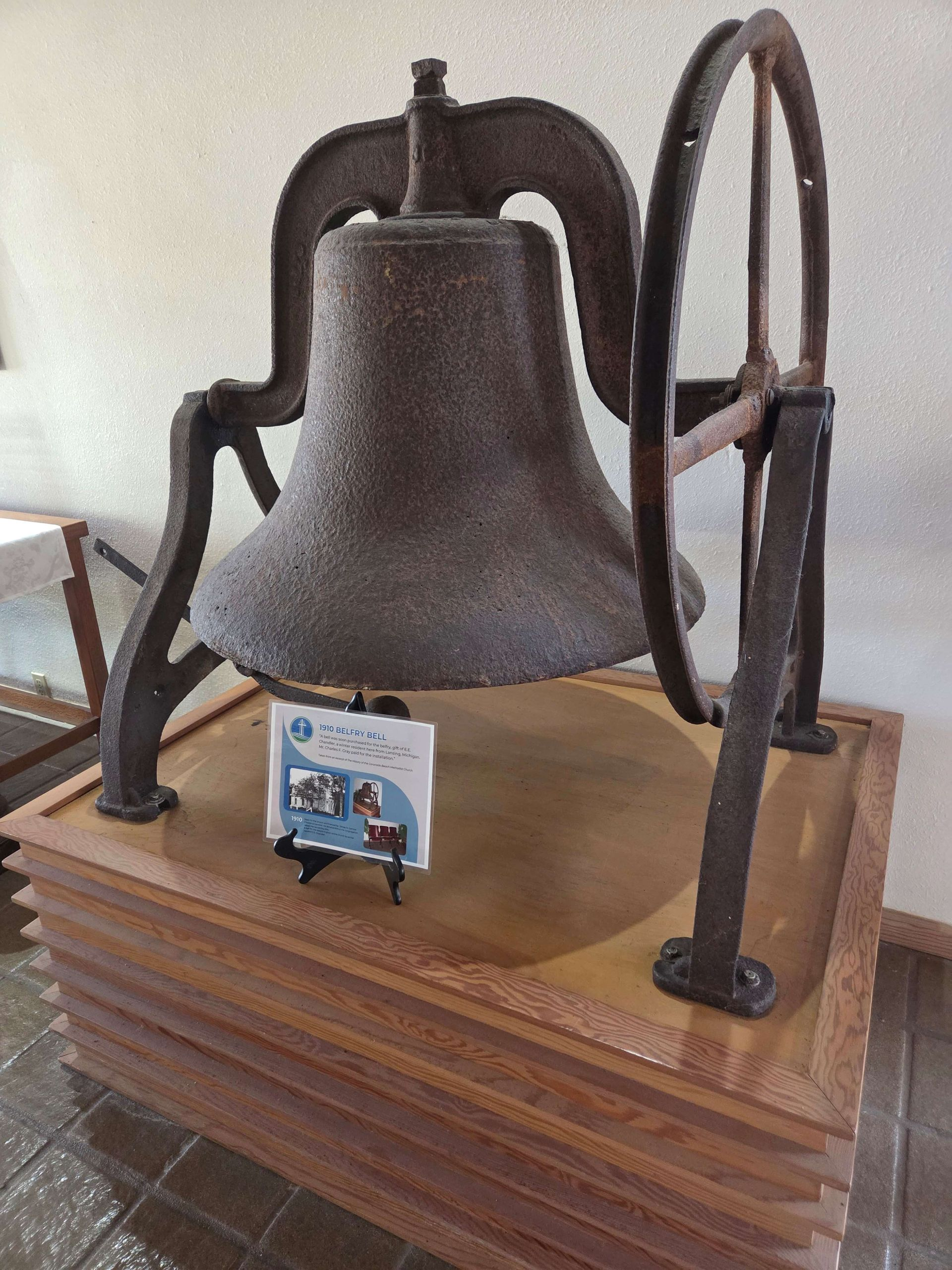 The bell at CCUMC