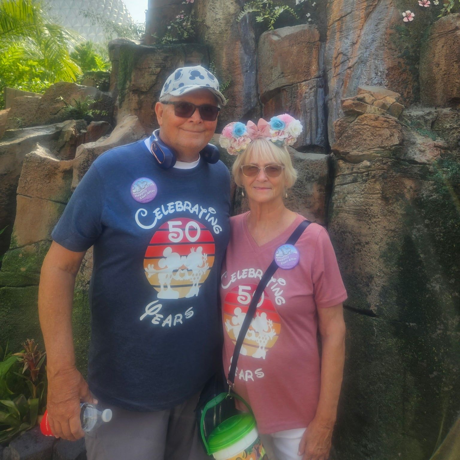 Cindy and Dan Holliday at Disney