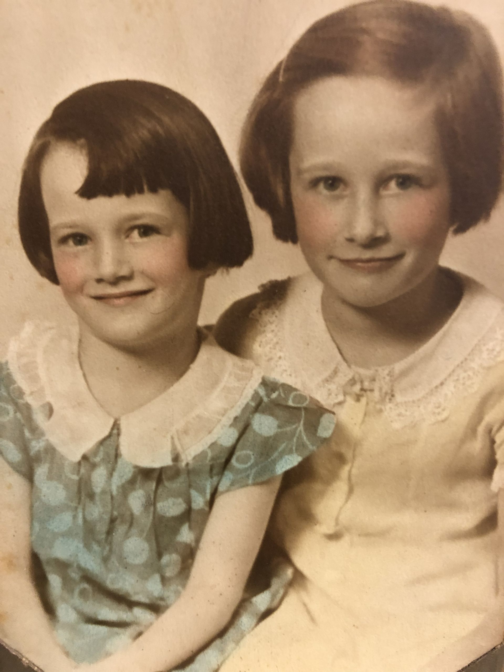 Carolyn and her sister