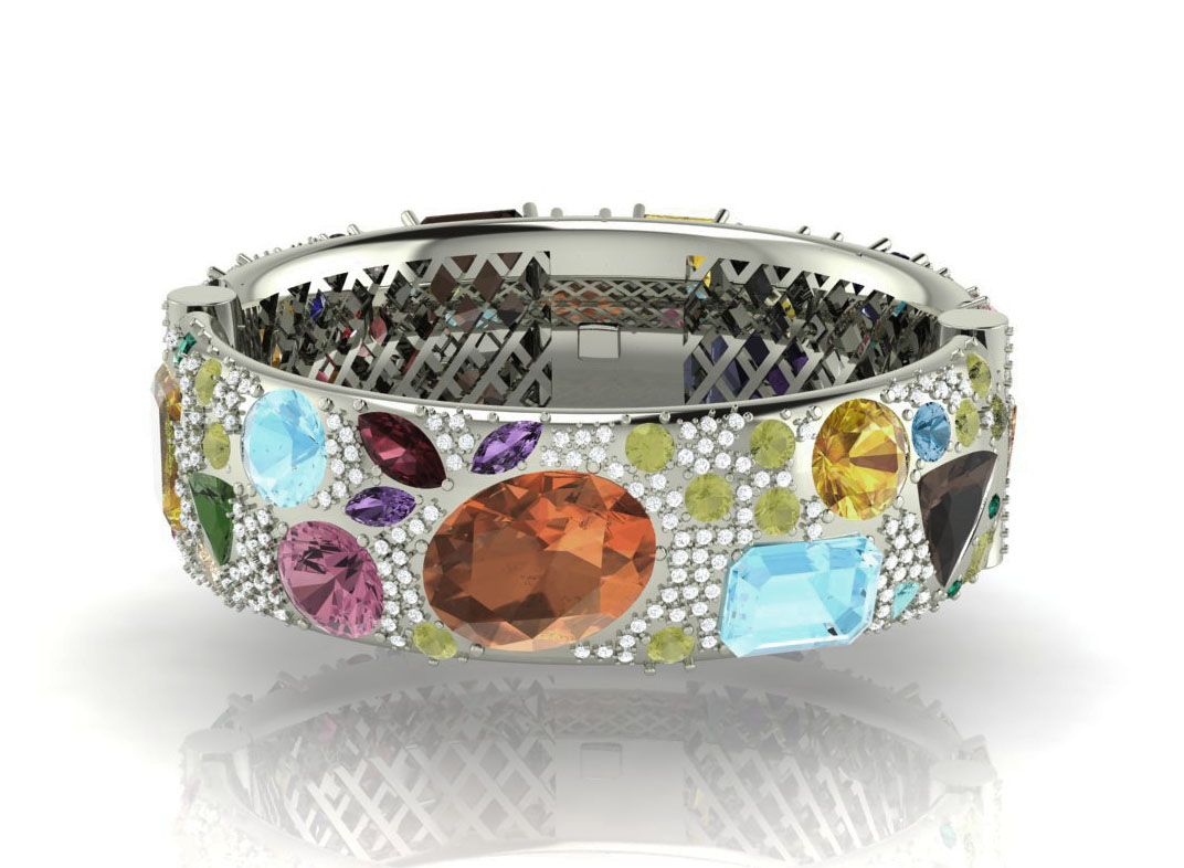 modélisation 3D bracelet