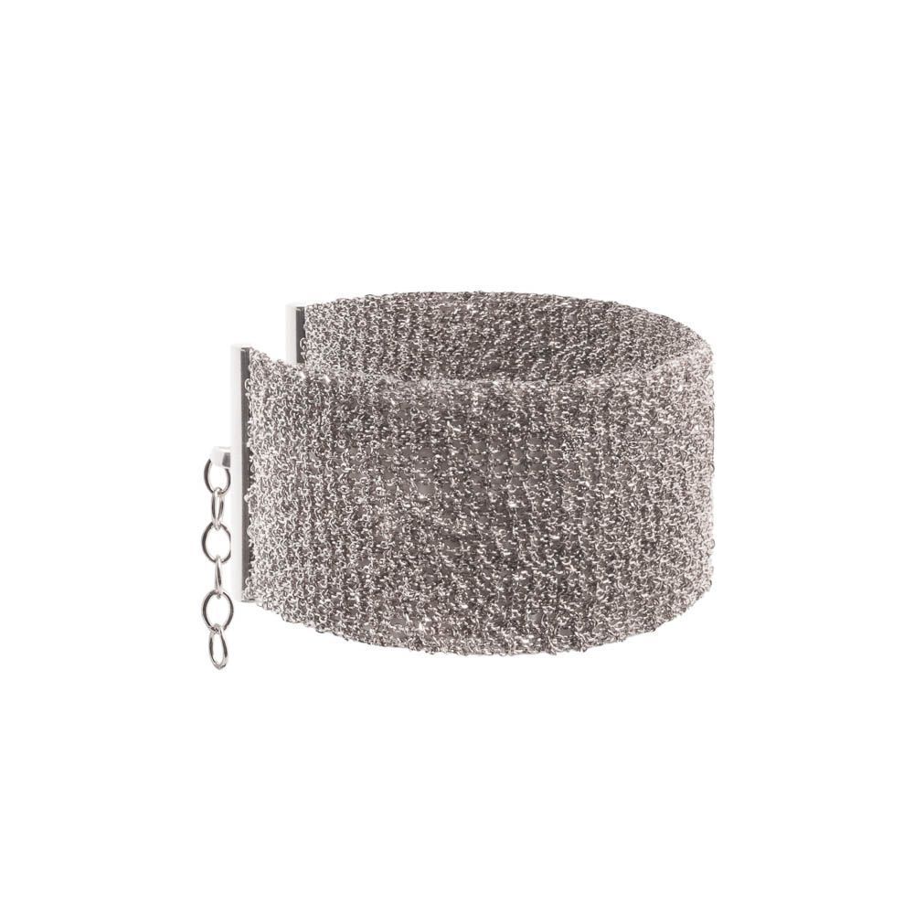 bracelets ruban tissus en or