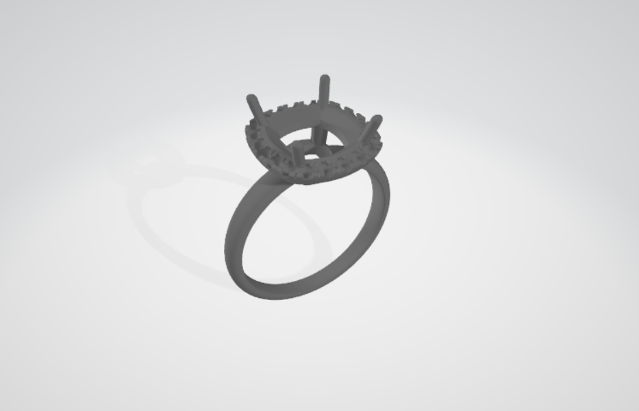 modélisation 3D bague