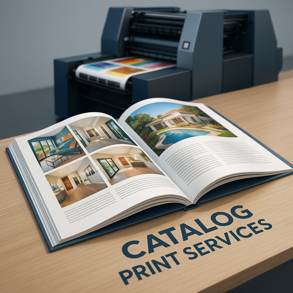 High-quality catalog print services from Mousegraphics showcasing business products in South Mountain, AZ.