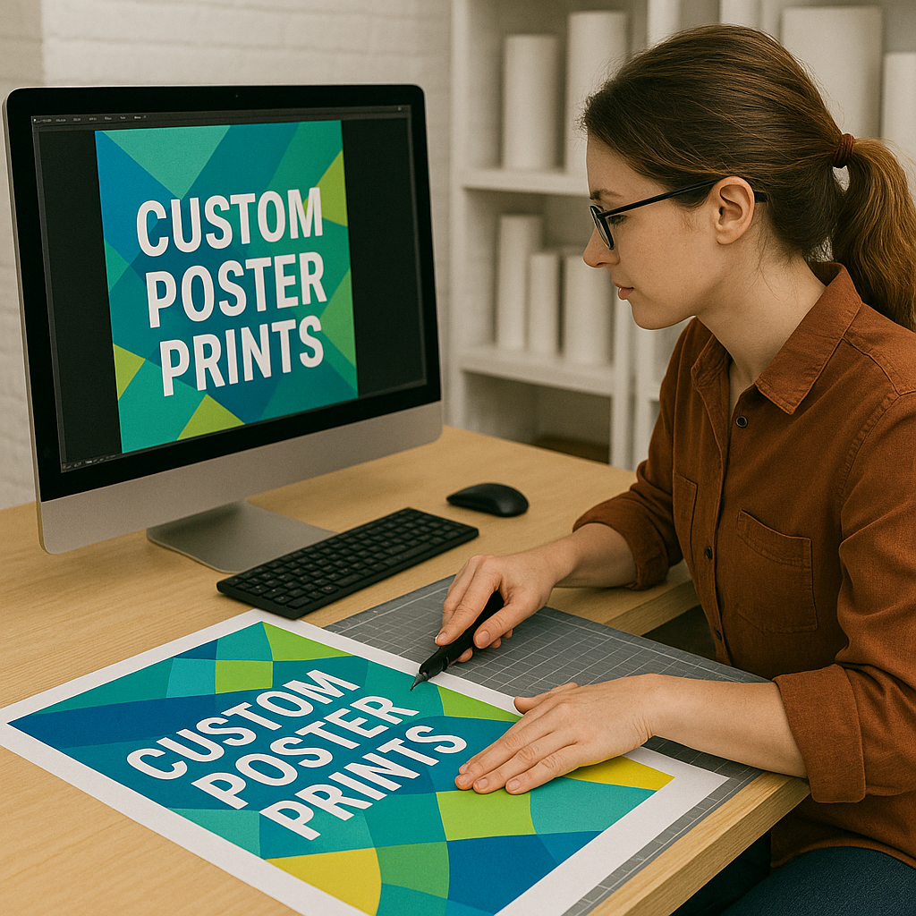 Custom poster prints from Mousegraphics in Ahwatukee, AZ, designed to elevate your space and showcase your unique style.