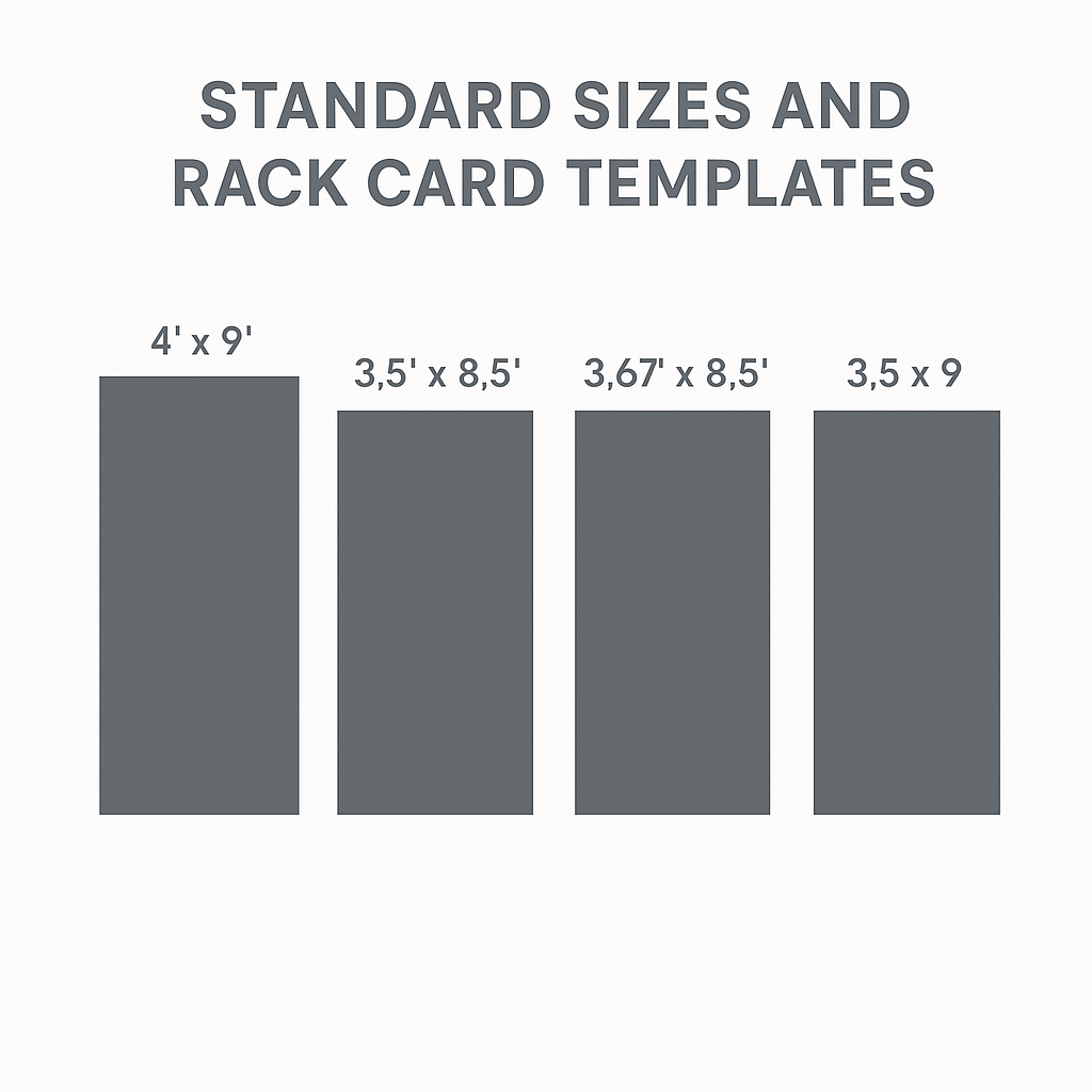 High-quality standard sizes and rack card templates for effective marketing in Ahwatukee, AZ.