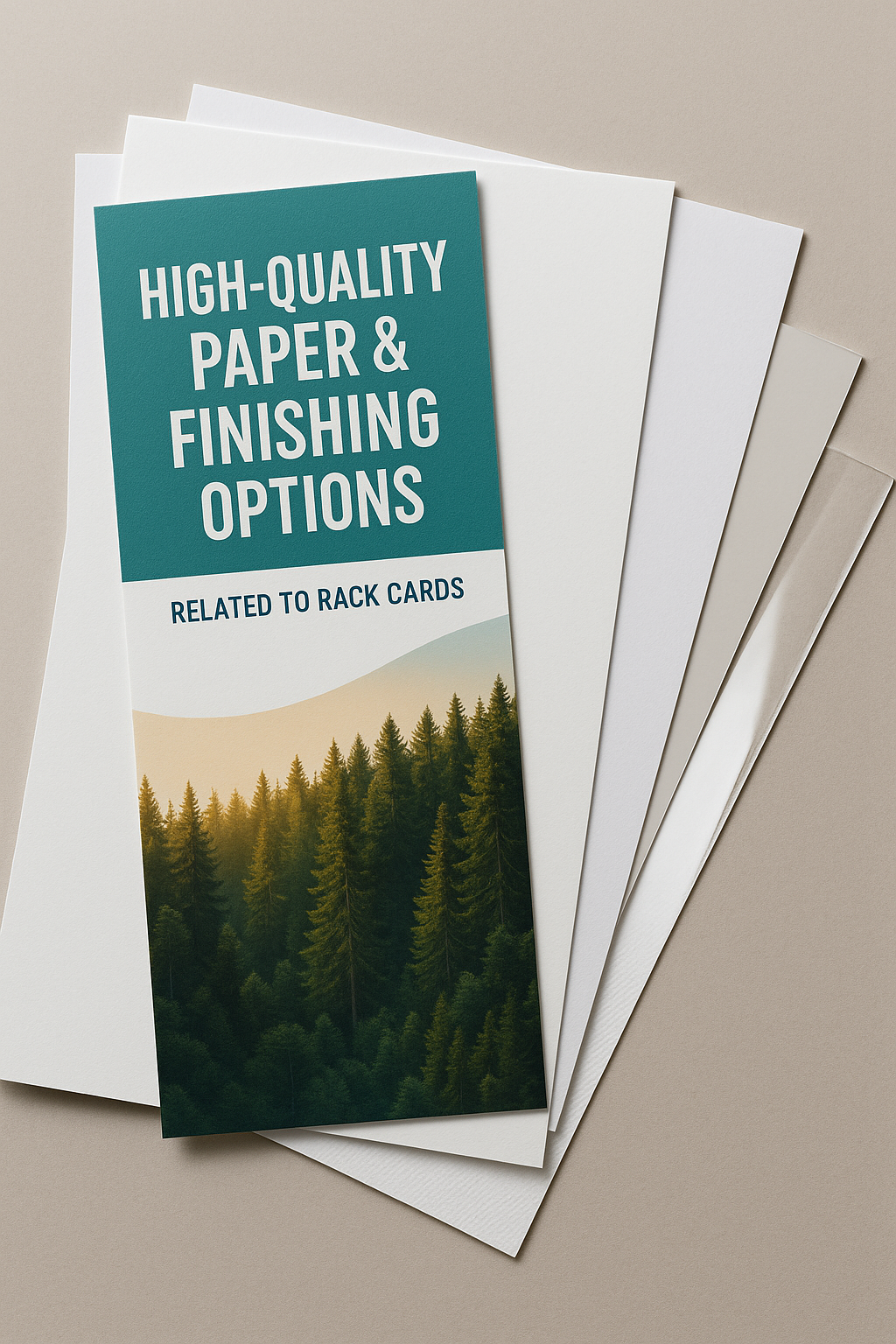 High-quality printed materials featuring premium paper and expert finishes in Ahwatukee, AZ.