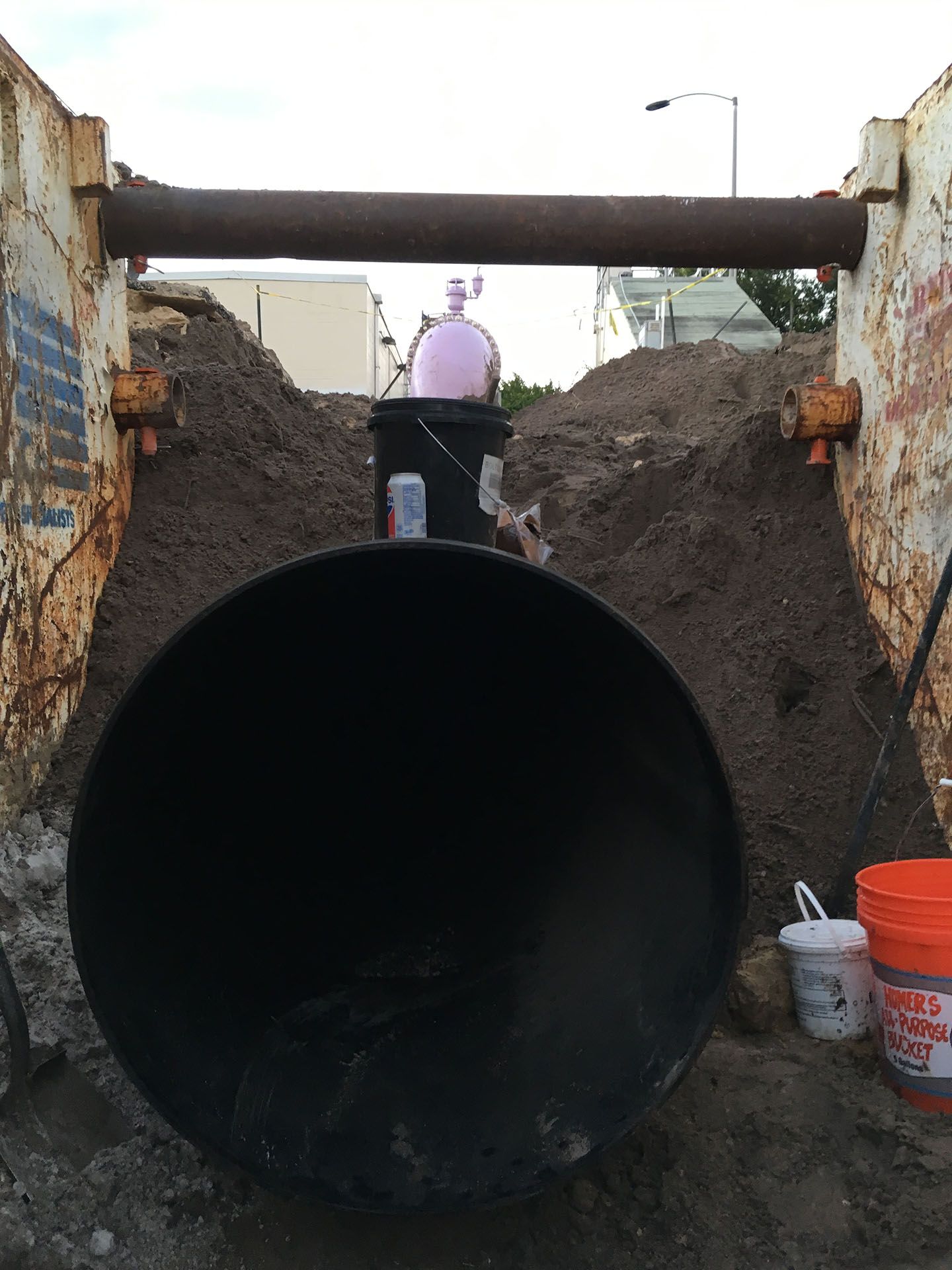 Reclaim Water Mains Work 4