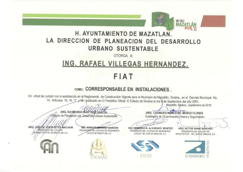 MVI. ING. RAFAEL VILLEGAS HERNÁNDEZ 