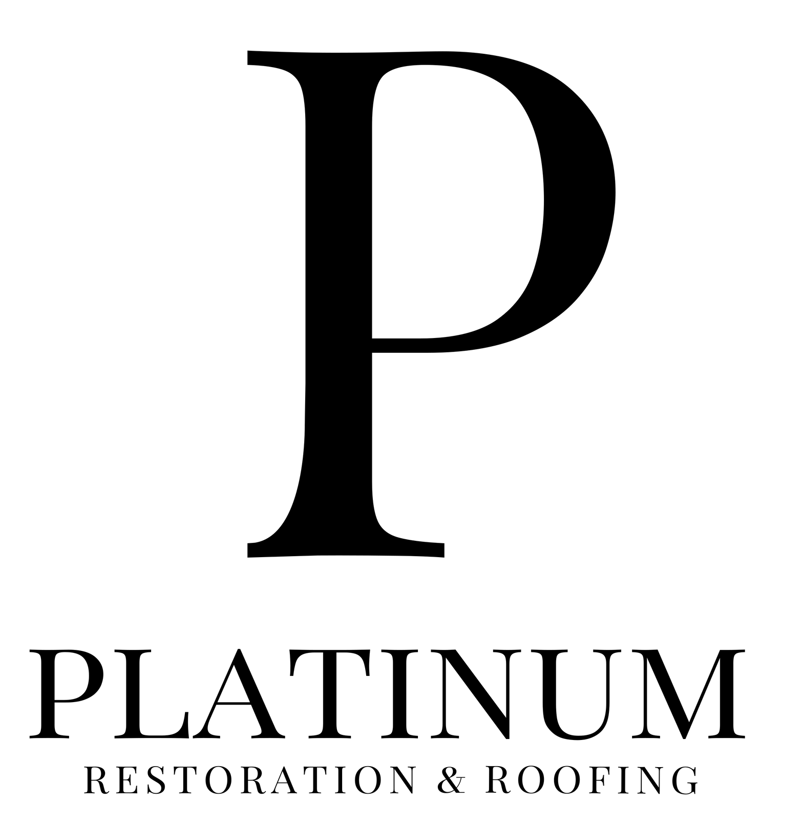 Platinum Restoration & Roofing Logo