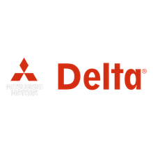 Logotipo da Mitsubishi Motors e texto 