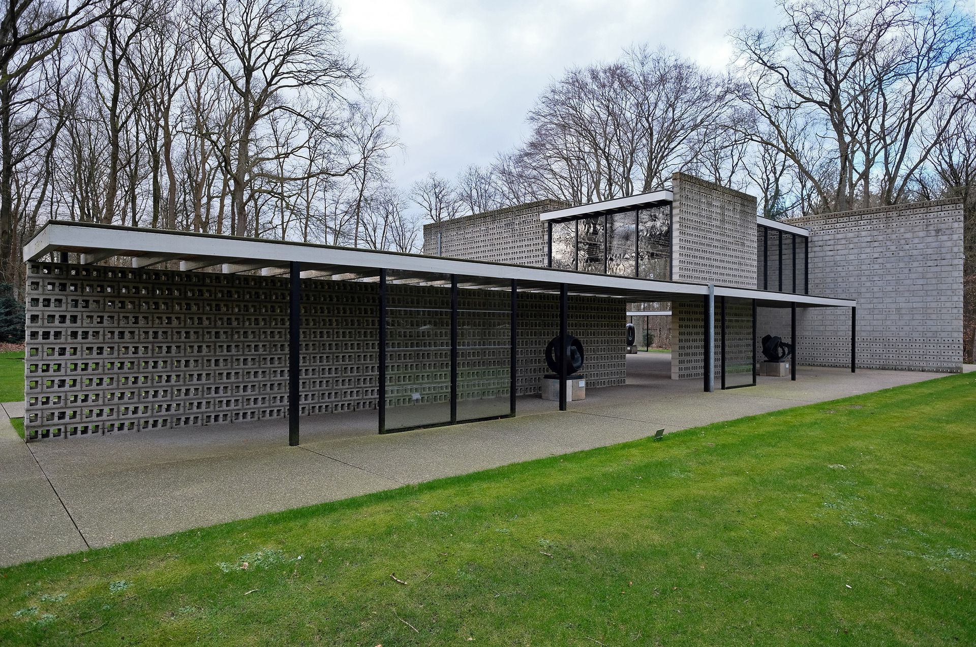 Rietveldpaviljoen. Kroller-Muller museum. Gerrit Rietveld