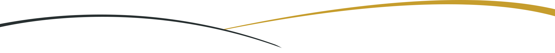 Arched, dotted lines in front of a pale yellow band against a white background.