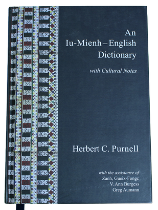A book titled an iu-mienh english dictionary with cultural notes