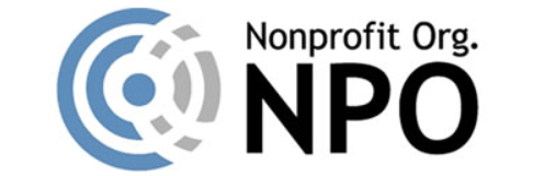 A logo for the nonprofit org npo