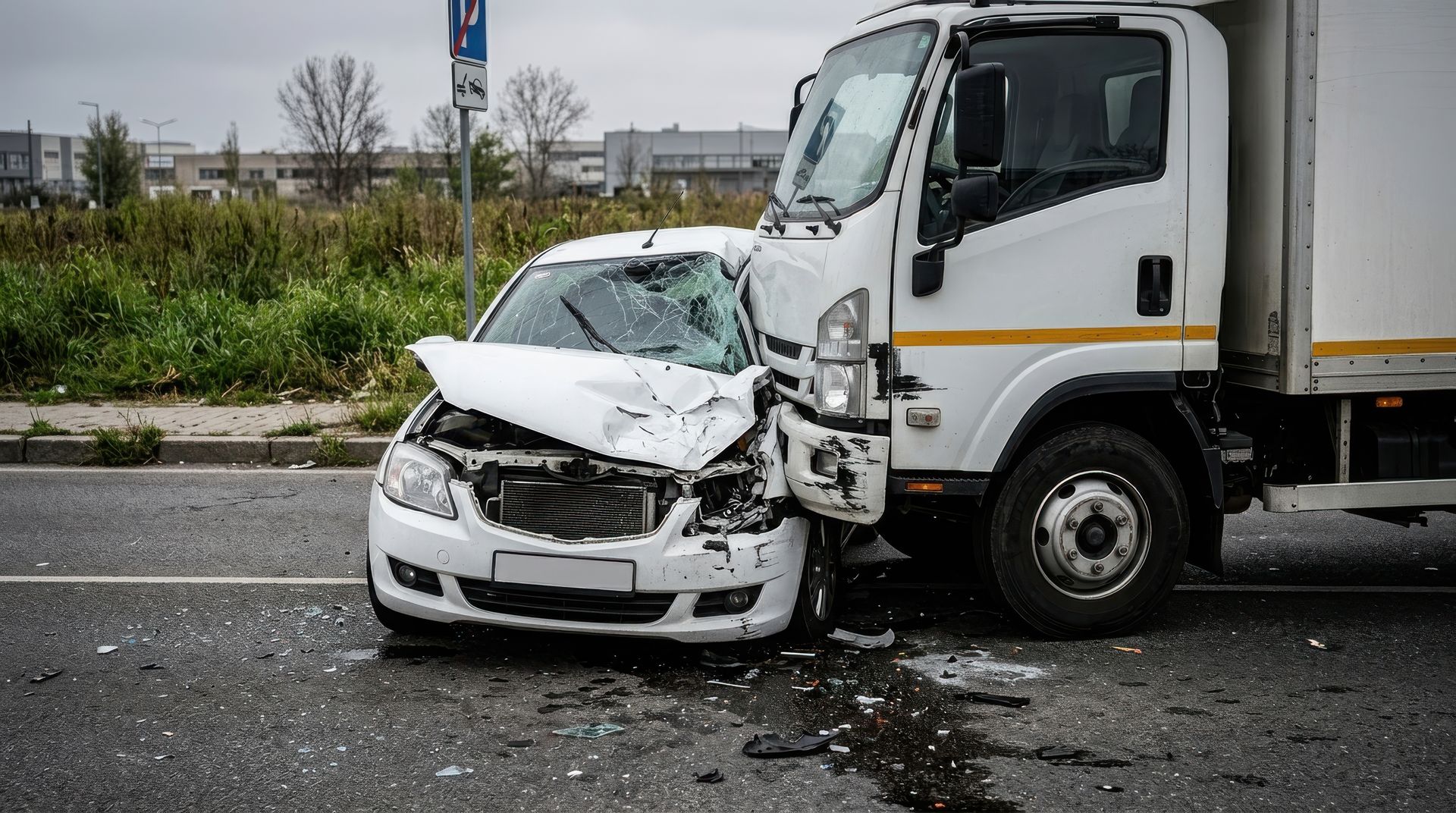 Injured by a delivery truck in Pennsylvania