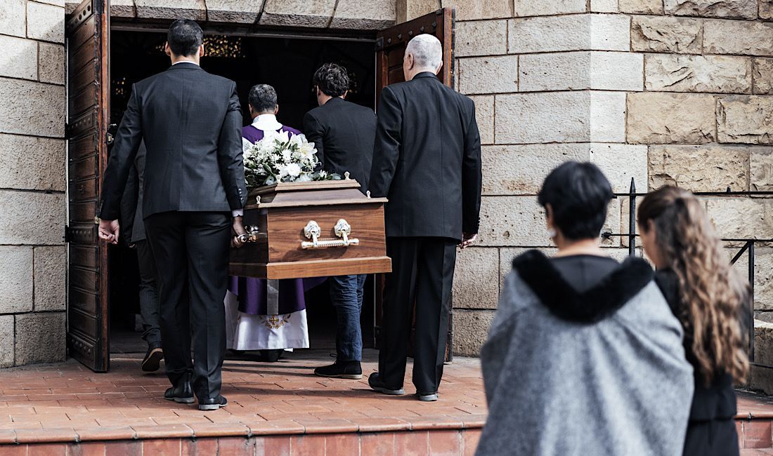 Funeral viewing after wrongful death in Pittsburgh, PA