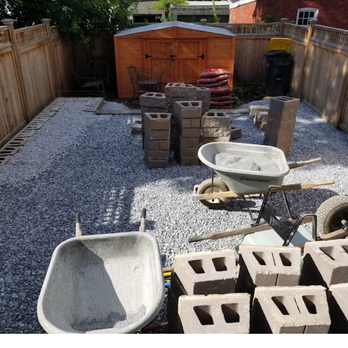 patio transformation