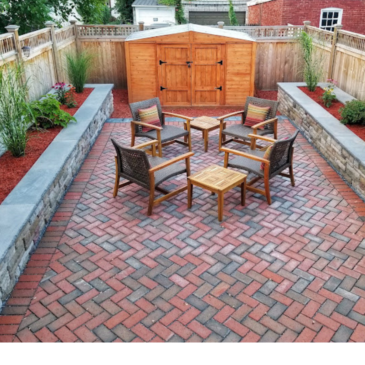 patio transformation