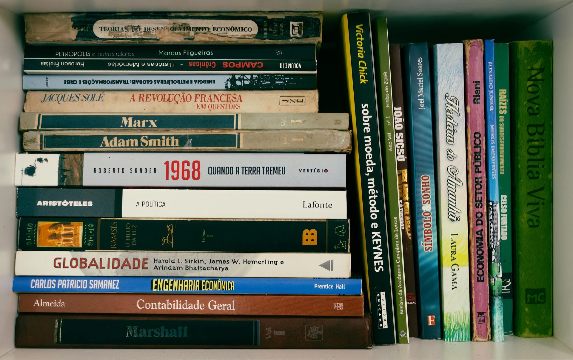 A picture of books stacked