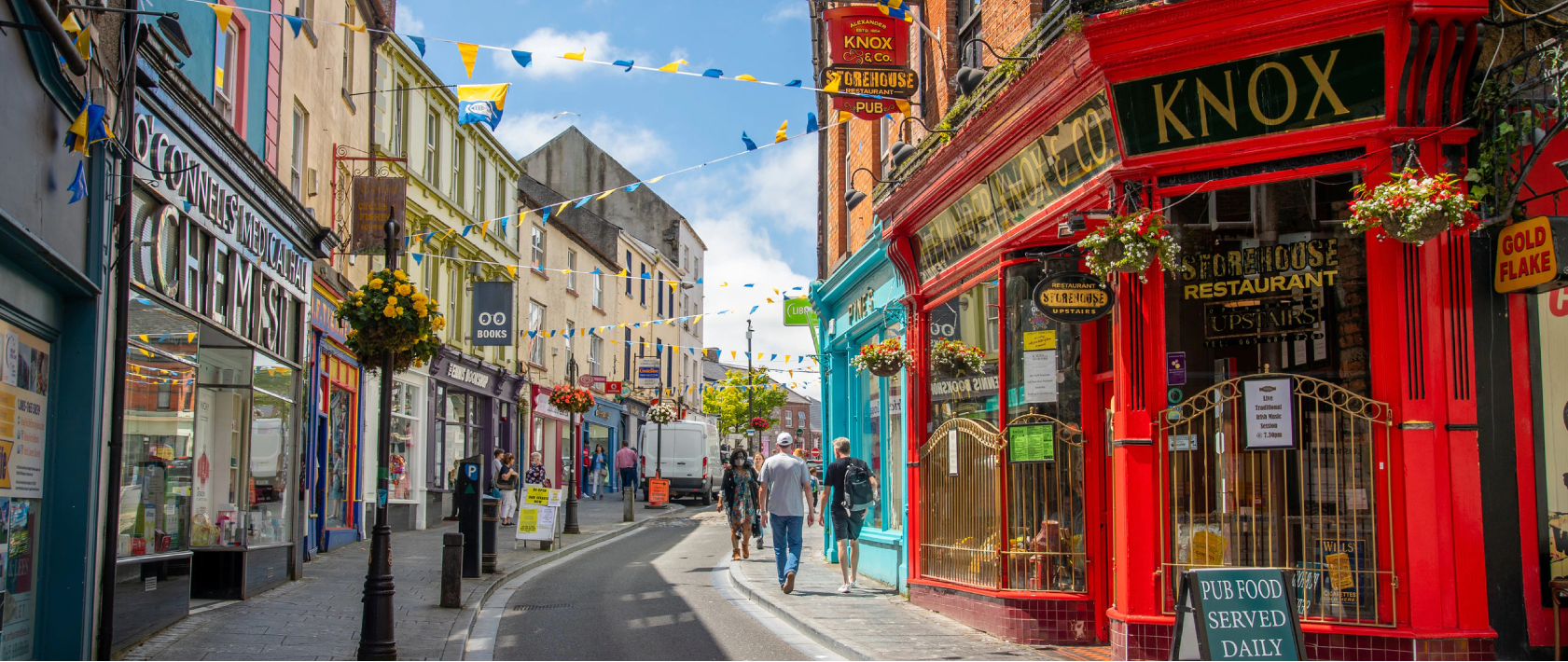 Calle en Irlanda Knox