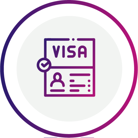 ícono solicitud visa - Dubai