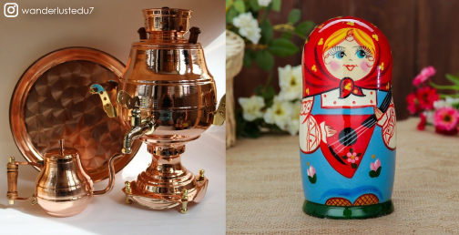 Matryoshkas y Samovares