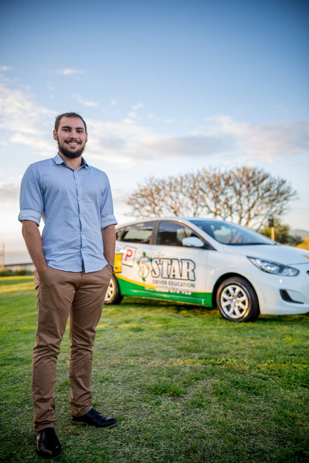 Male Instructor Smiling — Driving Tips in Townsville QLD