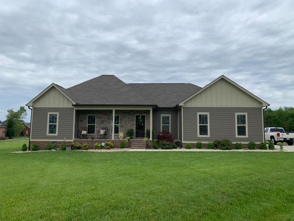 New construction home. 
