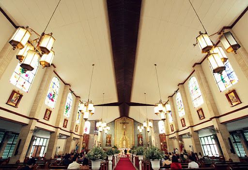 Santuario de San Jose Church, a peaceful sanctuary near our hotel in Greenhills
